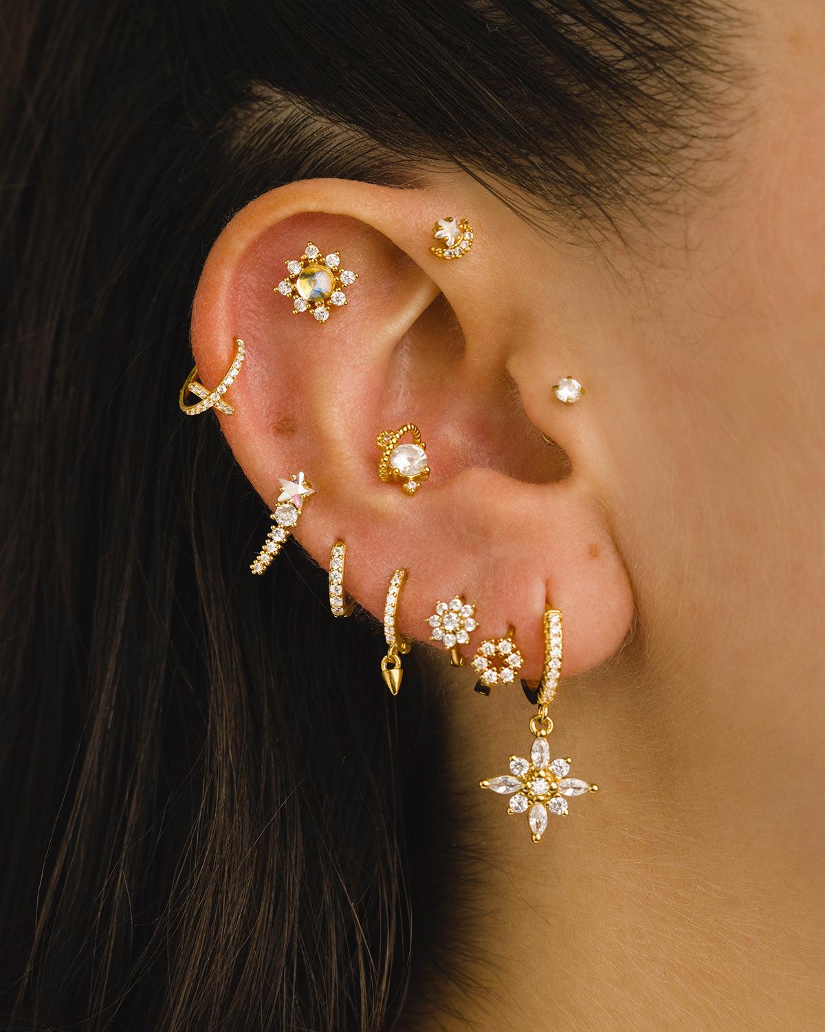 BOUCLES D'OREILLES EN OR