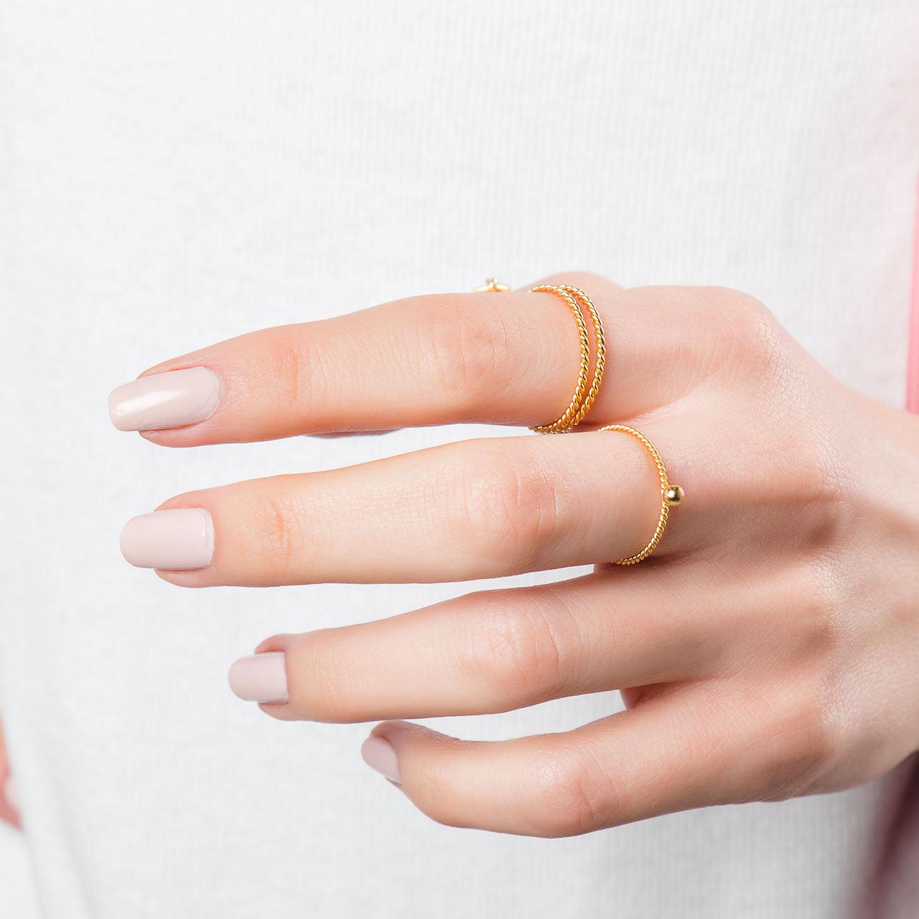 BAGUE DOT EN OR