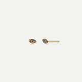 MINI-BOUCLES D'OREILLES ŒIL EN OR