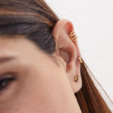 Boucles d'oreilles Modèle d'oreilles Boucles d'oreilles Hari Maxi Boucles d'oreilles Argent massif