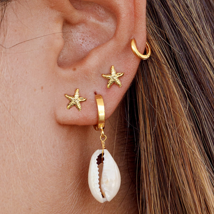 BOUCLES D'OREILLES EN OR HOKU