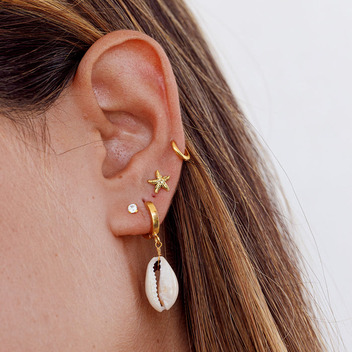 BOUCLES D'OREILLES EN OR HOKU