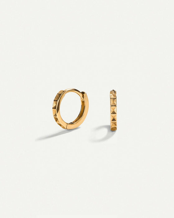 BOUCLES D'OREILLES MINI OR ROCK