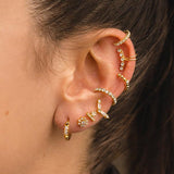 BOUCLES D'OREILLES OR ARLA