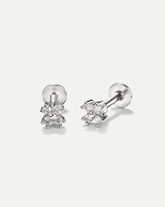 MINI PIERCING AD ALA IN ARGENTO