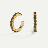 ORECCHINI ARLA IN ORO NERO