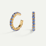 ORECCHINI ARLA IN ORO BLU