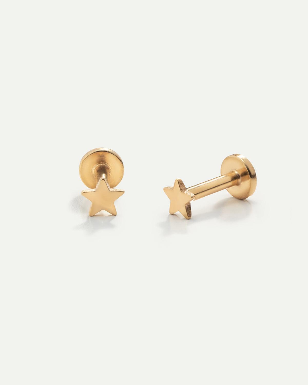 PIERCING IN ORO ASTERI