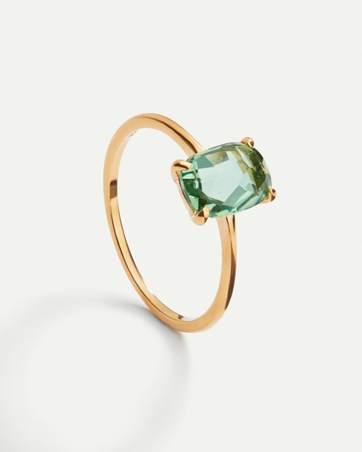 ANELLO IN ORO VERDE BEATRIZ