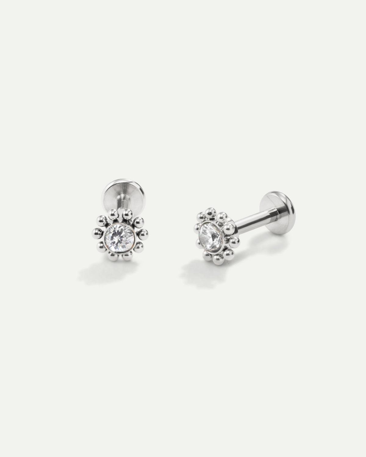 PIERCING IN ARGENTO BIEL