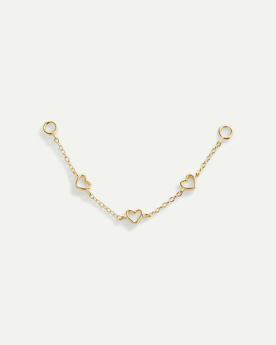 CATENA D'ORO A CUORE