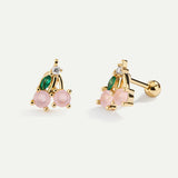 PIERCING CILIEGIA ORO ROSA