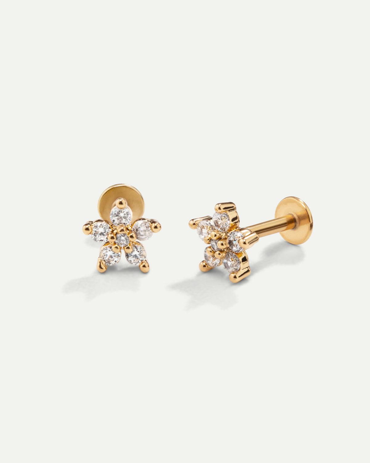 PIERCING DALIA ORO