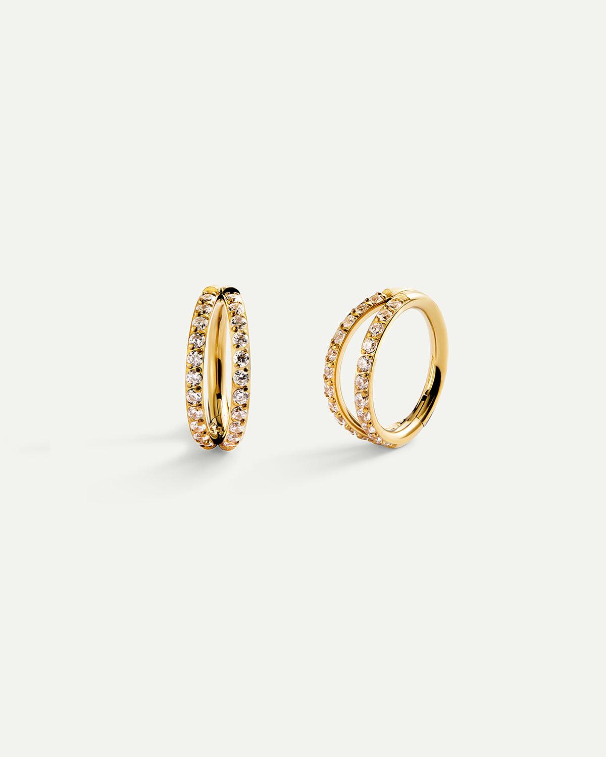 PIERCING ETERNITY S DOPPIO ORO