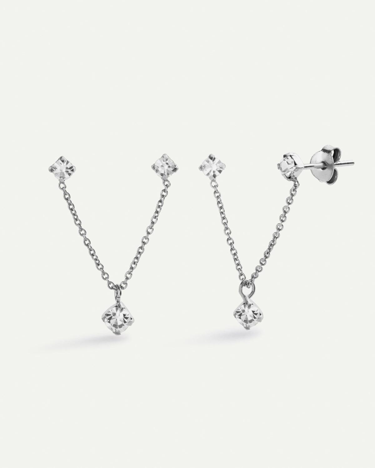 ORECCHINI A CILIEGIA IN ARGENTO