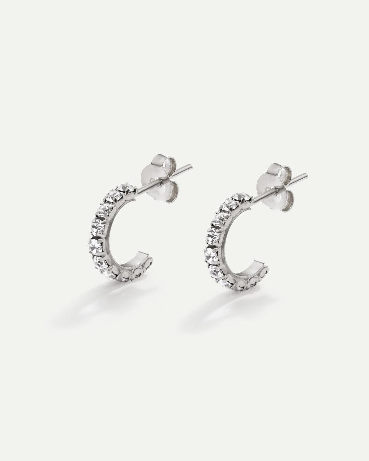 ORECCHINI IN ARGENTO GHIACCIO