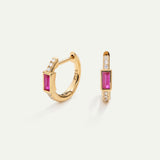 ORECCHINI JANE IN ORO ROSA