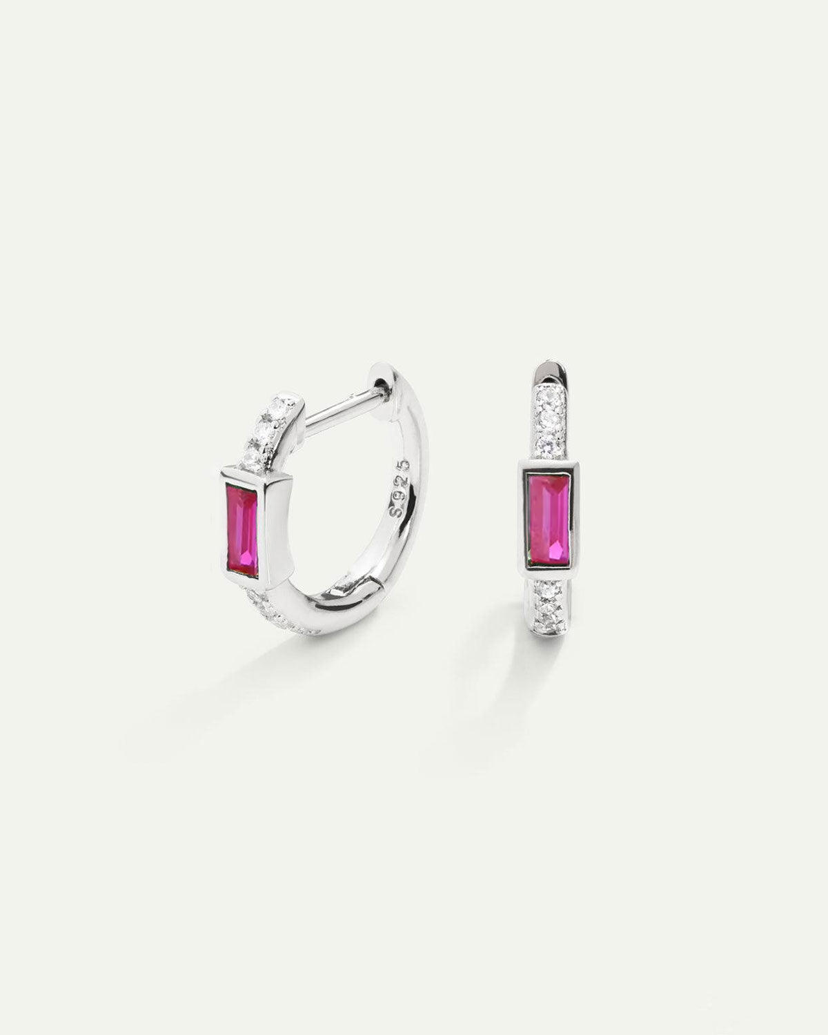 ORECCHINI IN ARGENTO JANE PINK