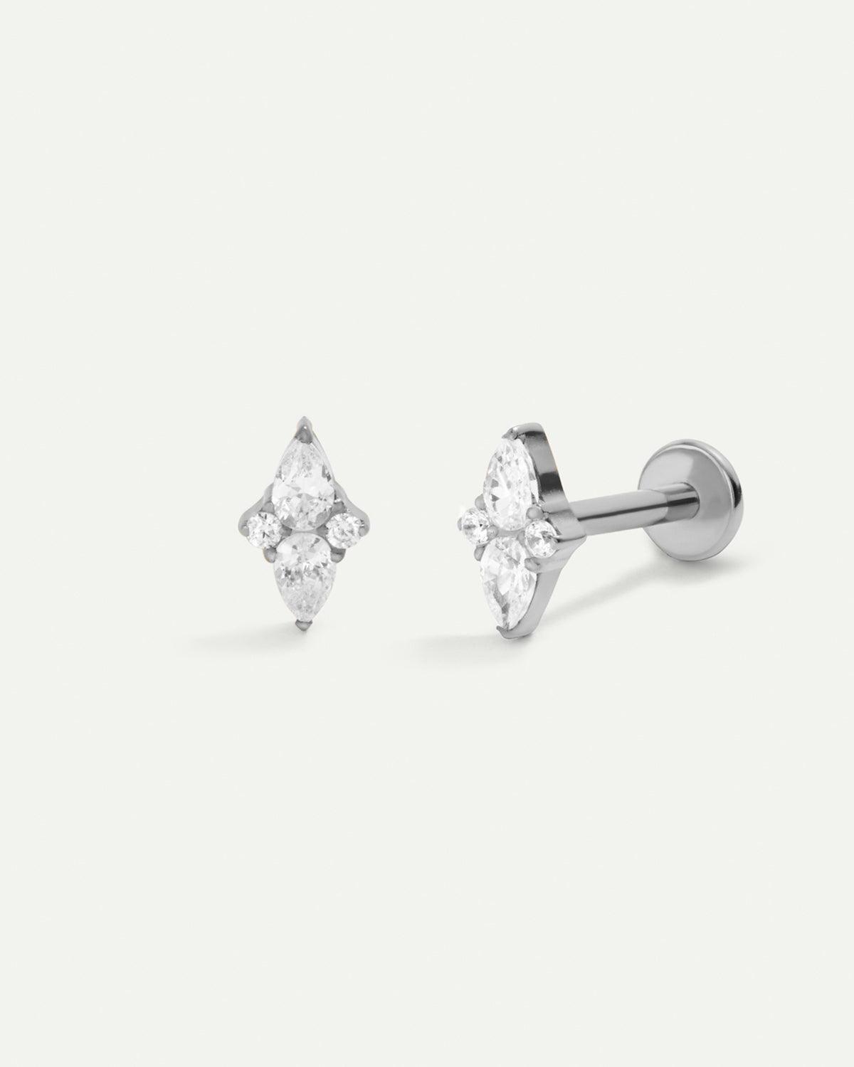 PIERCING LALEH ARGENTO