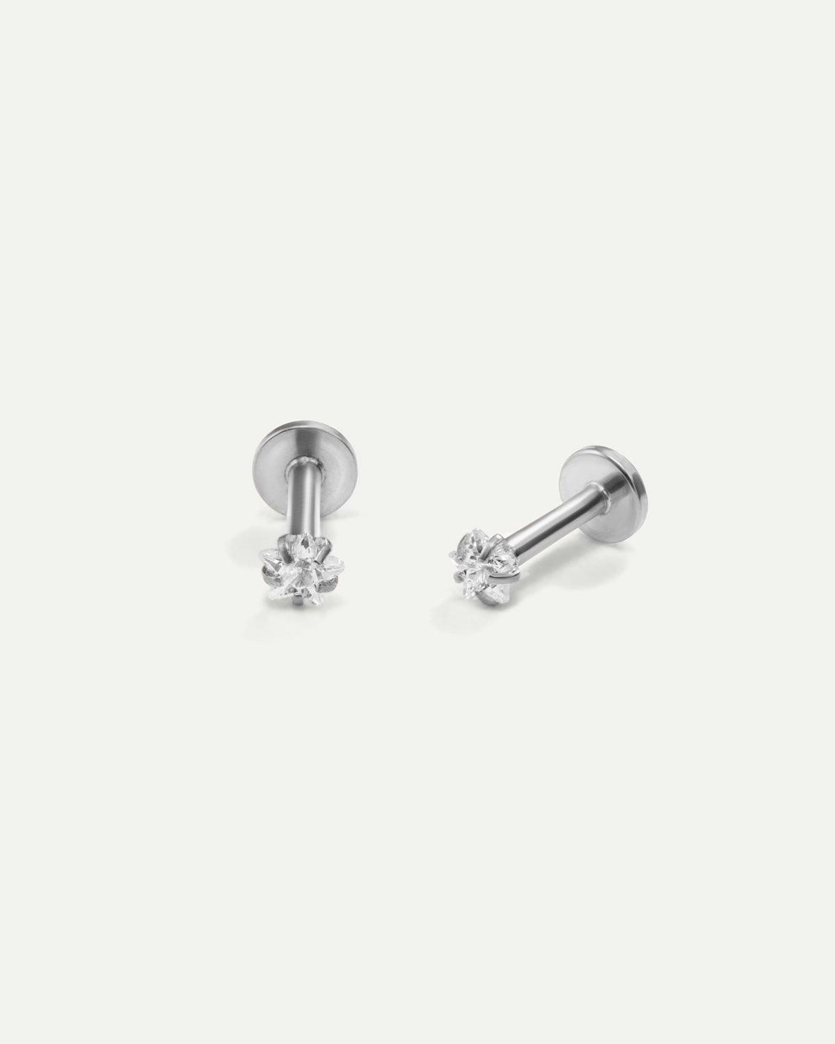 PIERCING IN ARGENTO LEA