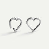 PIERCING CUORE ARGENTO