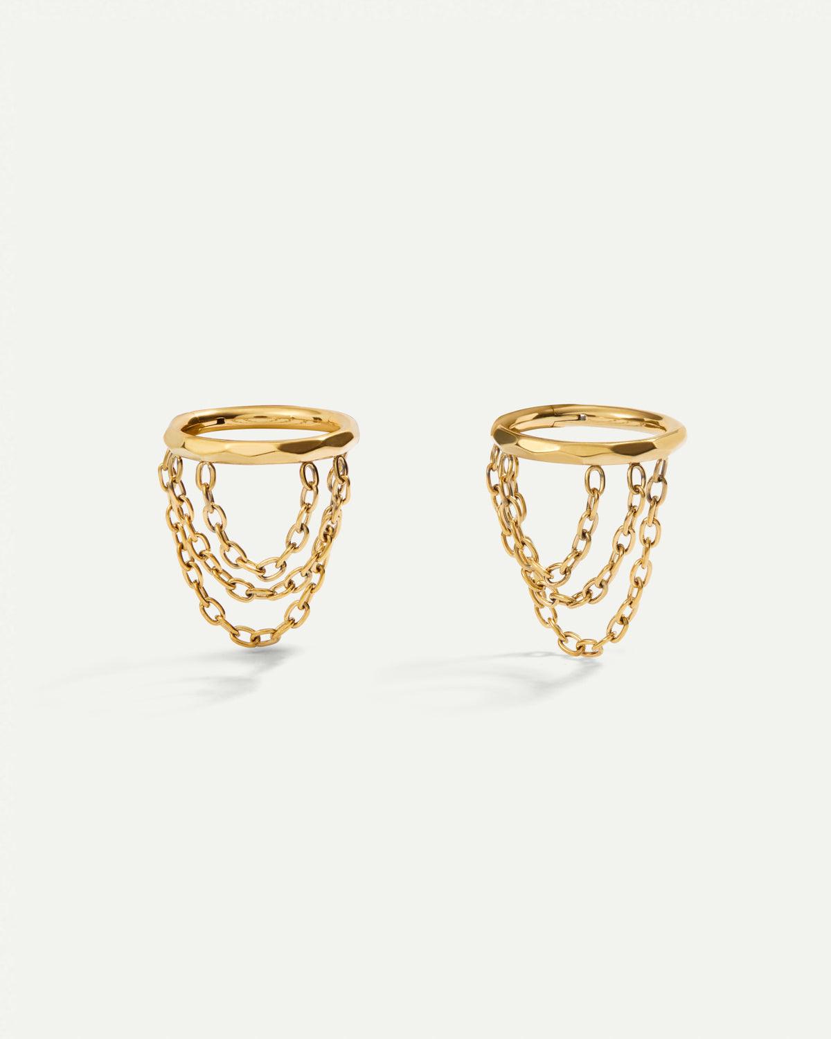 CATENA PIERCING LOOP M ORO