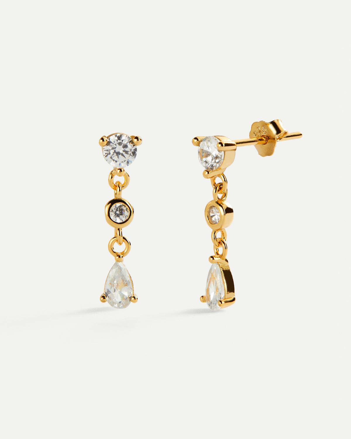 ORECCHINI D'ORO LOREN DROPS