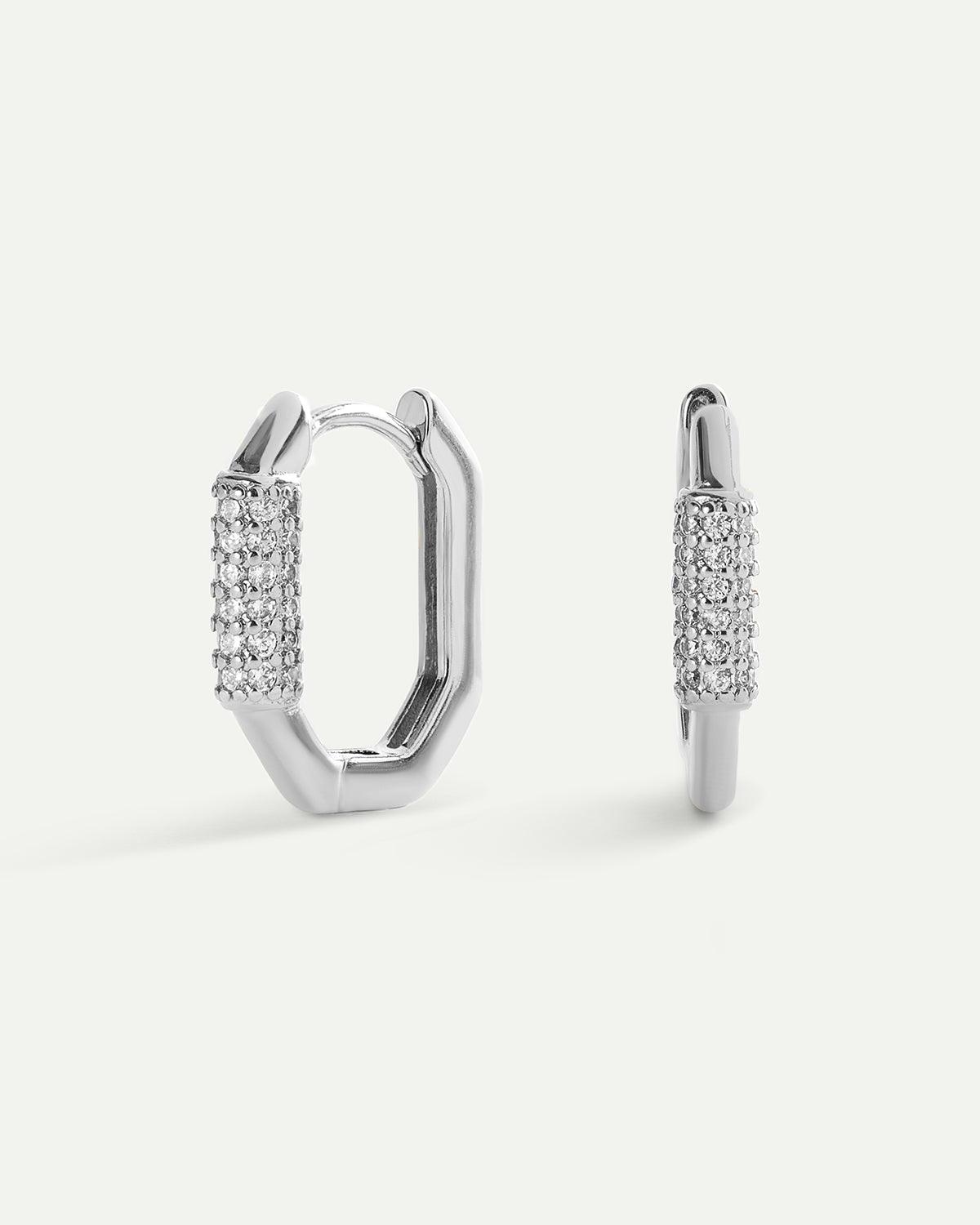 ORECCHINI D'ARGENTO LUMIERE