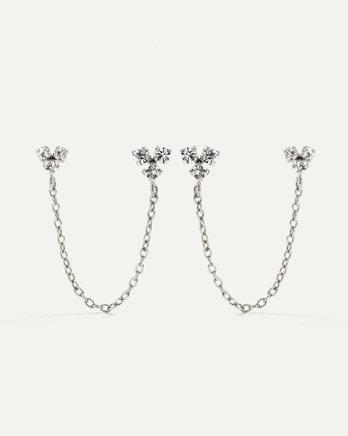 ORECCHINI IN ARGENTO OTTO