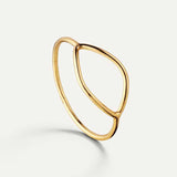 ANELLO D'ORO OVALE