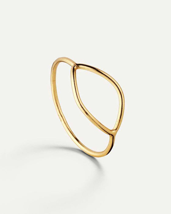 ANELLO D'ORO OVALE