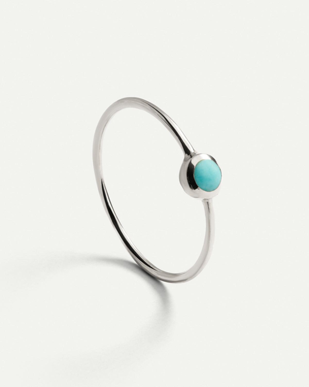 ANELLO IN ARGENTO TURCHESE
