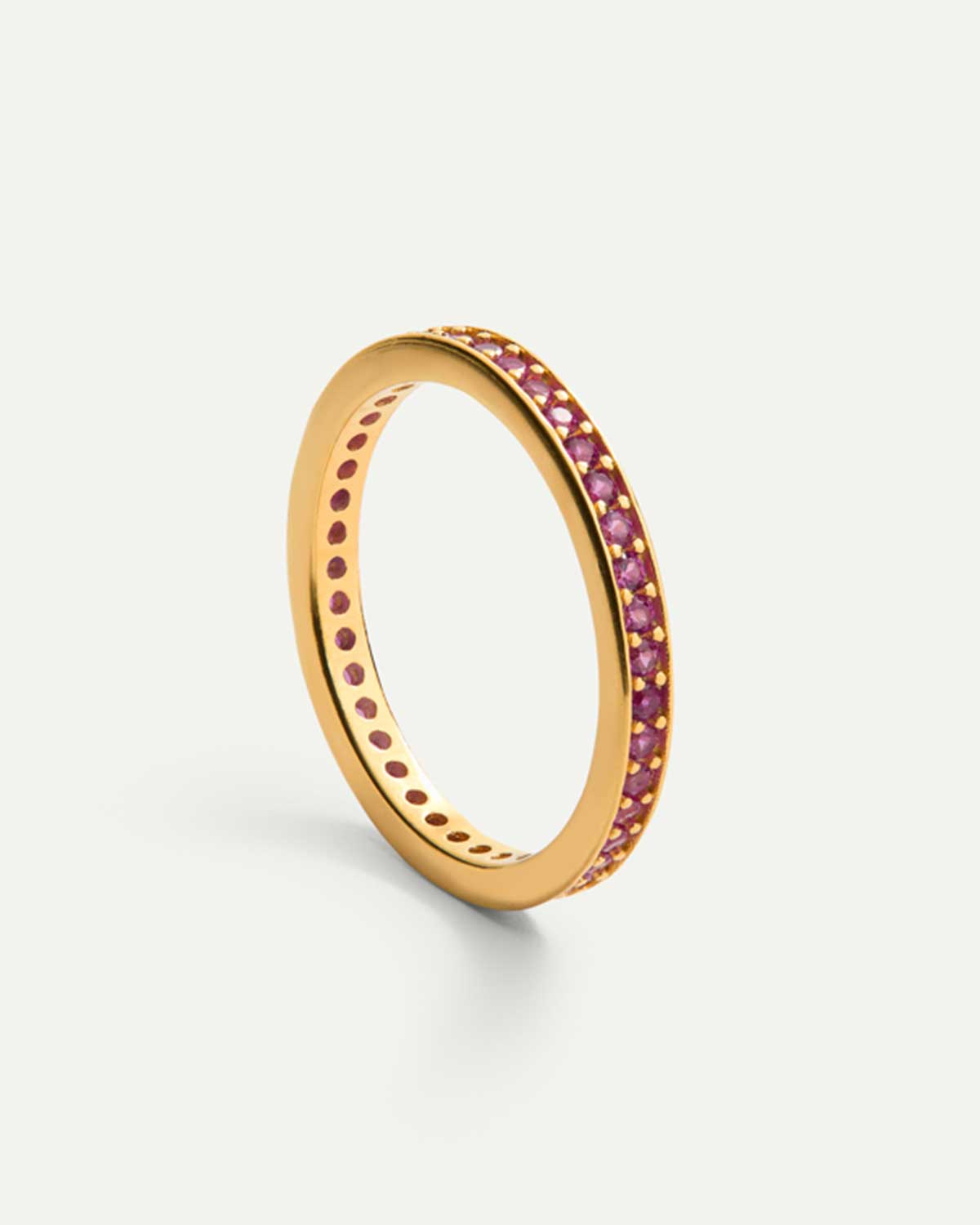 ANILLO PINKY PINK GOLD