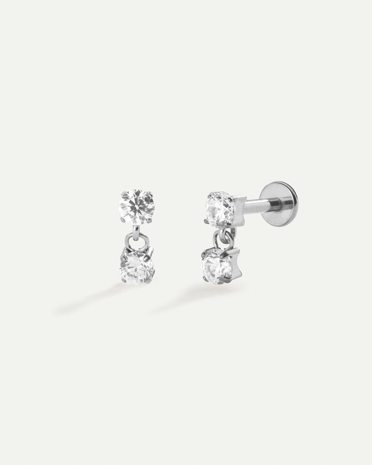 PIERCING SALMA IN ARGENTO