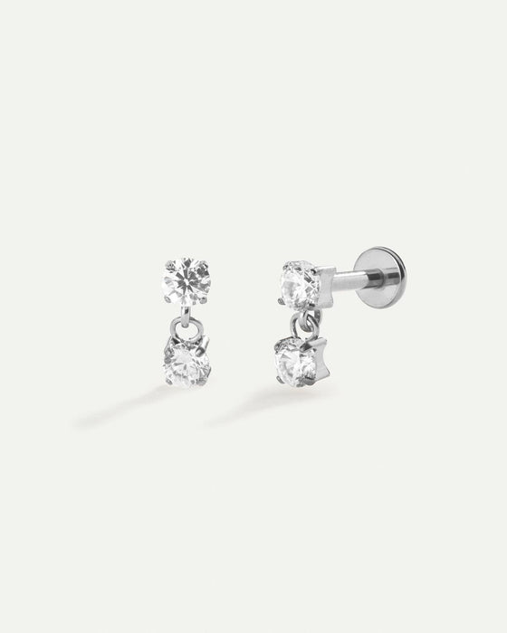 PIERCING SALMA IN ARGENTO