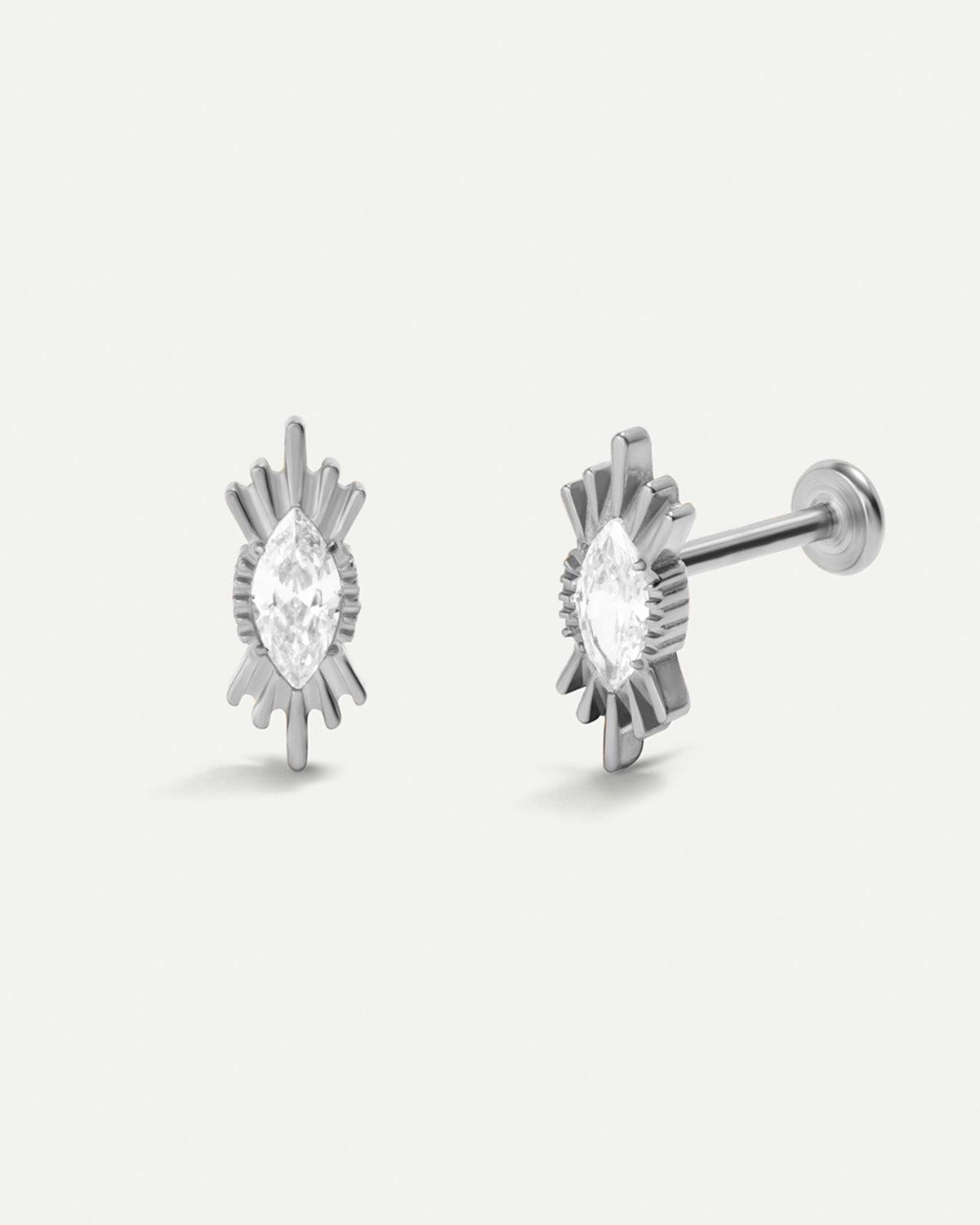 PIERCING IN ARGENTO SIMA