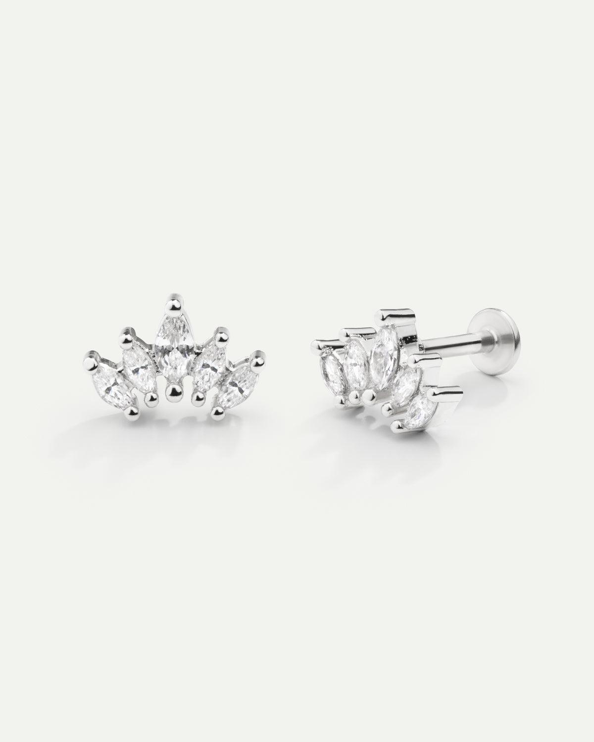 PIERCING SIRA MAXI ARGENTO