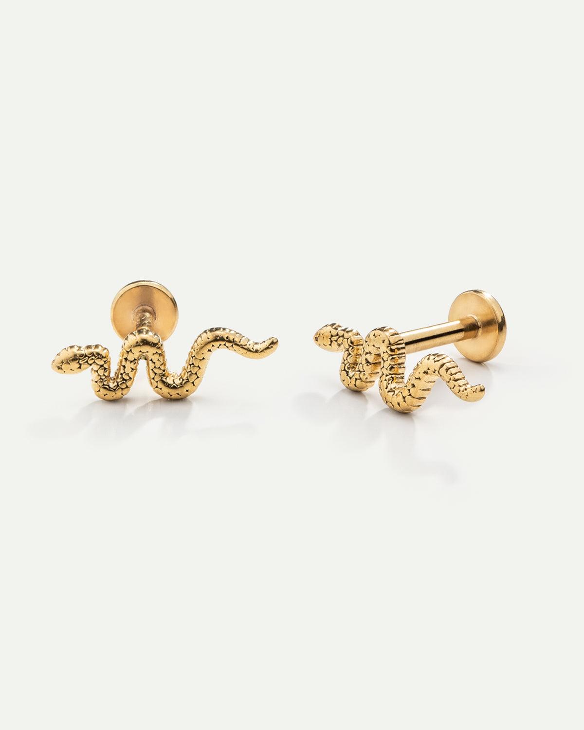 PIERCING SERPENTE ORO