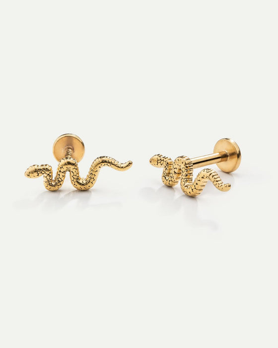 PIERCING SERPENTE ORO