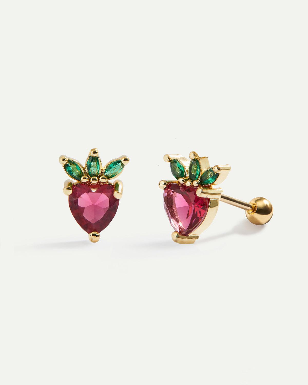 PIERCING FRAGOLA ORO