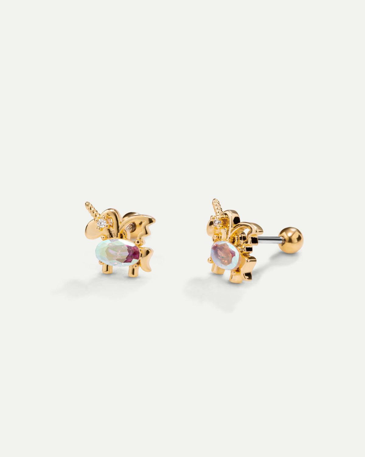 PIERCING UNICORNO ORO