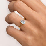 ANELLO IN ARGENTO CON TOPAZIO BEATRIZ