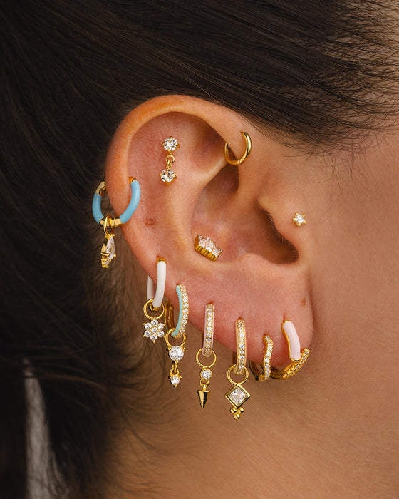 ORECCHINI IN ORO ZENDA PEACH