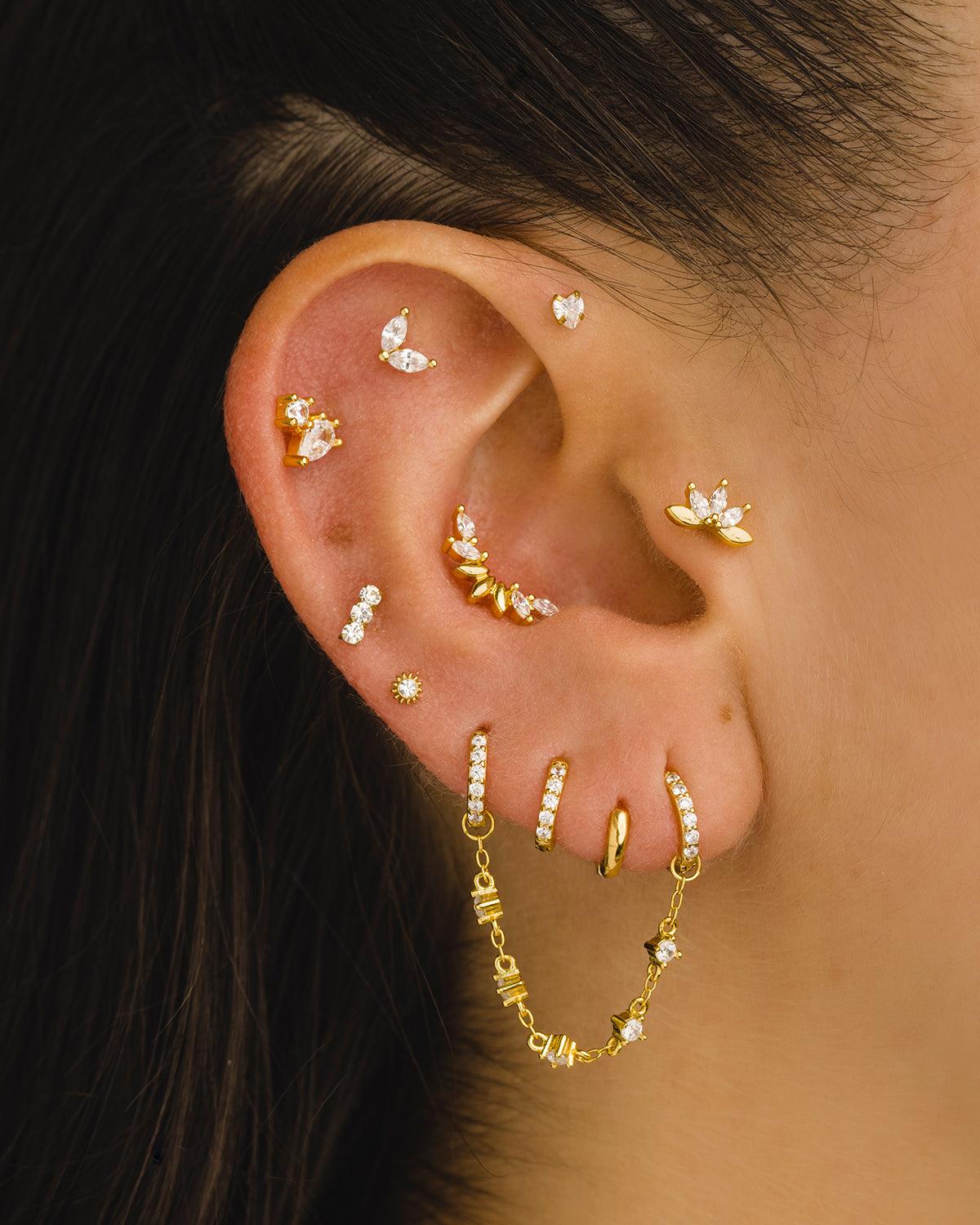 PIERCING BORDO MINI ORO