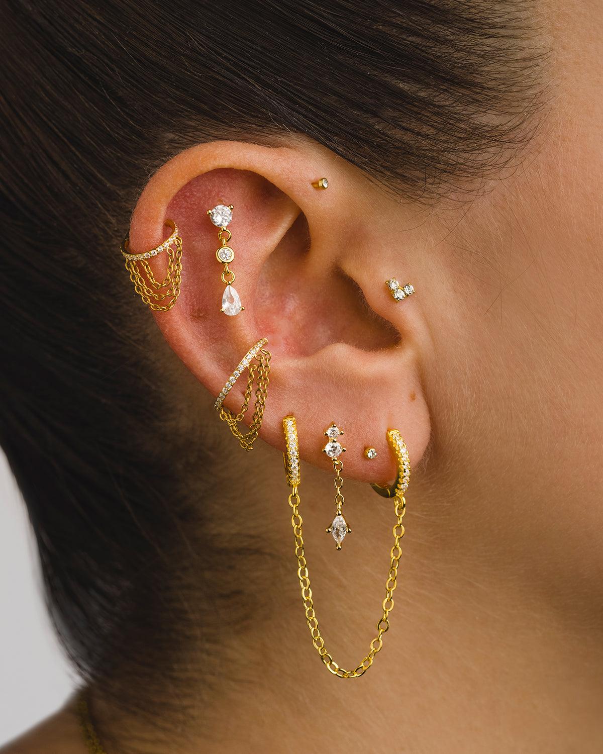 PIERCING ETERNITÀ M CATENA ARGENTO
