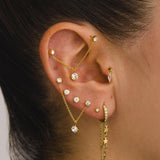 ORECCHINI A CILIEGIA IN ARGENTO
