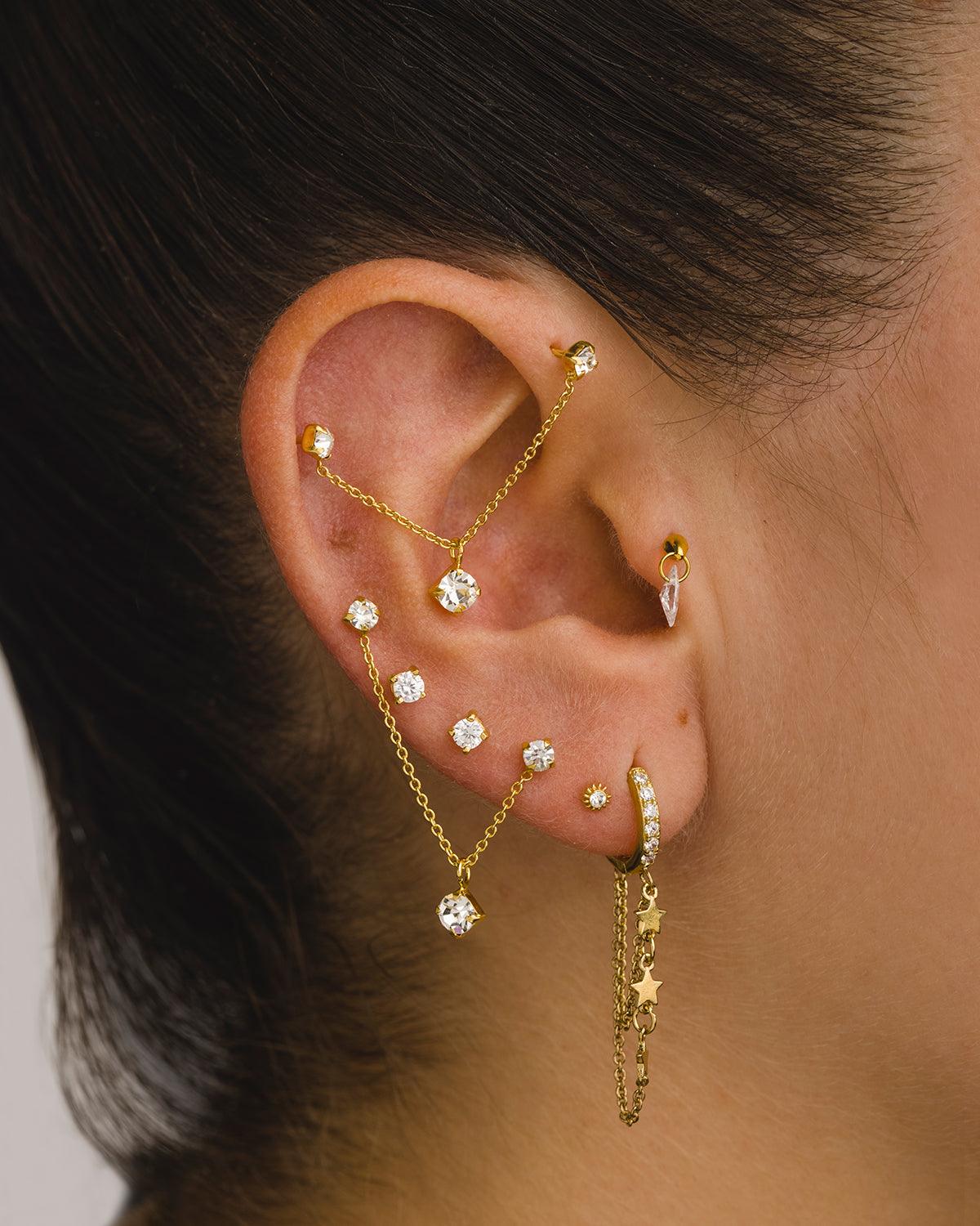 ORECCHINI A CILIEGIA IN ARGENTO