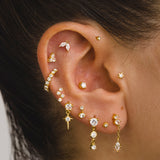 ORECCHINI STANDARD IN ARGENTO
