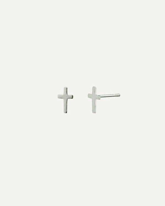 ORECCHINI CROIX MINI IN ARGENTO