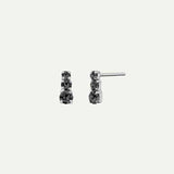 ORECCHINI IN ARGENTO NERO GLOW